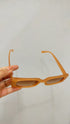 Rectangular Retro Narrow Sunglasses